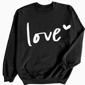 LOVE comfy Sweatshirt in SAND (nude color)
